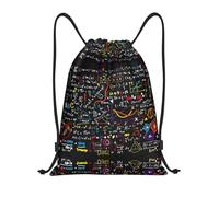 Kfjghhl Math Formula Drawstring Backpack Bag Sport Sackpack Bulk Cinch Gym Bag Women Men Children Outdoor Sport