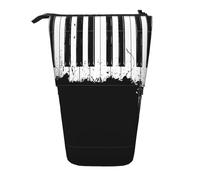Kfjghhl Piano Pencil Case Girl Large Lightweight Holder Students Adults Boy Presents Kid Stand Up Pencil