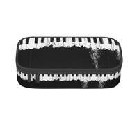 Kfjghhl Piano Pencil Case Large Girls Boys Cute Pencil Case Secondary Big Capacity Zipper Compartments