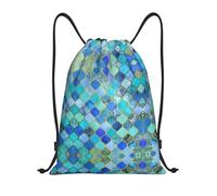 Kfjghhl Stone Pattern Drawstring Backpack Bag Sport Sackpack Bulk Cinch Gym Bag Women Men Children Outdoor Sport