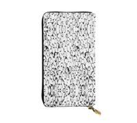 Kfjghhl Stylish Crowd of Penguins Pattern Women's Wallet Large Capacity Ladies Card Phone Holder RFID Blocking Wristlet Leather Her