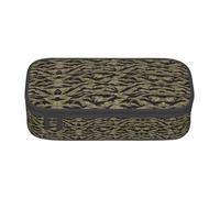 Kfjghhl Tiger Stripe Camo Pencil Case Large Girls Boys Cute Pencil Case Secondary Big Capacity Zipper Compartments