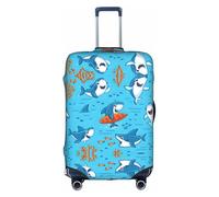 Kfjghhl Undersea Whale Washable Luggage Cover Fashion Suitcase Protector Fits 18-32 Inch Travel Luggage Cover