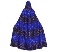 Kfjghhl Unisexbright Stars Hooded Cloak Cape Halloween Cosplay Costumes Knight Goth'S Strange Clothes Robe