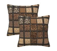 Kfjghhl Wild Zoo Throw Pillow Covers Decorative Farmhouse Couch Pillow Case 45/50cm Square Cushion Pillcase