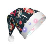 Kfjghhl Women_S Nutcracker Ballet Xmas Dance Led Christmas Hats Adult Festive Christmas Xmas Felt Santa Headband Fancy Dress Accessory