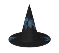 Kfjghhl World Map Halloween Hat Wicked Costumes Adult Unisex Headband Fancy Dress Accessory Christmas Party,Cosplay Magician Costume Outfit Halloween