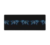 Kfjghhl World Map Mouse Mat Large Mouse Pad 80x30x0.3cm Mousepad Desk Mat Gaming Mouse Rubber Base Table Pad