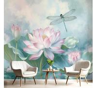 kfjhgbdshhj Wall Mural, Photo Wallpaper, Chinese Style Floral Non-Woven wall Mural, 3D Modern, Without Adhesive Backing, Ideal for Living Room Walls, 400cm x 280cm
