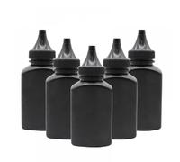 KFJHTWG 100g Bottle Toner Powder Compatible With LBP6300 Series LBP6650 Series LBP6670 Series MF5870 MF5930 MF5950 MF6160(5 bottle)