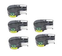 KFJHTWG 5/10 Pack Replacement Label Cartridge Tape For M21-750-427 Compatible With M210 M211 M210-LAB Handheld Wire Labeler(5PC New M21-750-427)