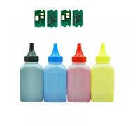 KFJHTWG 8Pcs Refill Toner Powder Chip Compatible With ECOSYS P6130cdn M6030cdn M6530cdn P6130 M6030 M6530 TK-5140 TK-5141 TK-5142 TK-5144(TK-5140 (EU))