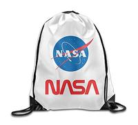 KFJNJINS NASA Drawstring Backpack Sack Bag
