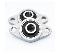 KFL08 8mm Bearing Zink Alloy Pillow Block Bearings Bore Inner Diameter 8mm Small Bearings with Housing IDGTTLDF(10Pcs)