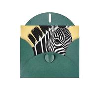 KFLDYOASCBVN Black And White Zebra Elegant Pearl Paper Holiday Greeting Card For Christmas, Blessing Cardï¼ŒBirthday, Valentine'S Day, And More