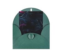 KFLDYOASCBVN Black Mystery Elegant Pearl Paper Holiday Greeting Card For Christmas, Blessing Cardï¼ŒBirthday, Valentine'S Day, And More