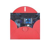 KFLDYOASCBVN Cabin Of The Future Elegant Pearl Paper Holiday Greeting Card For Christmas, Blessing Cardï¼ŒBirthday, Valentine'S Day, And More