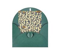 KFLDYOASCBVN Labyrinth Treasure Map Elegant Pearl Paper Holiday Greeting Card For Christmas, Blessing Cardï¼ŒBirthday, Valentine'S Day, And More