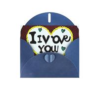 KFLDYOASCBVN Love Confessions Elegant Pearl Paper Holiday Greeting Card For Christmas, Blessing Cardï¼ŒBirthday, Valentine'S Day, And More