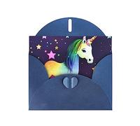 KFLDYOASCBVN One-Horse Star Elegant Pearl Paper Holiday Greeting Card For Christmas, Blessing Cardï¼ŒBirthday, Valentine'S Day, And More