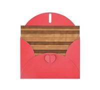KFLDYOASCBVN Original Wood Color Texture Elegant Pearl Paper Holiday Greeting Card For Christmas, Blessing Cardï¼ŒBirthday, Valentine'S Day, And More