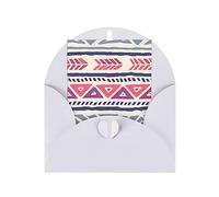 KFLDYOASCBVN Plain Geometric Floral Pattern Elegant Pearl Paper Holiday Greeting Card For Christmas, Blessing Cardï¼ŒBirthday, Valentine'S Day, And More