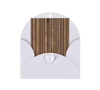 KFLDYOASCBVN Solid Wood Pattern Elegant Pearl Paper Holiday Greeting Card For Christmas, Blessing Cardï¼ŒBirthday, Valentine'S Day, And More