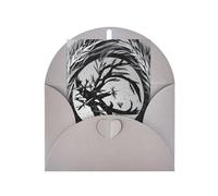 KFLDYOASCBVN The Abstractionist Tree Elegant Pearl Paper Holiday Greeting Card For Christmas, Blessing Cardï¼ŒBirthday, Valentine'S Day, And More