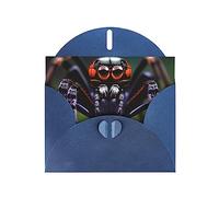 KFLDYOASCBVN Tropical Rainforest Spiders Elegant Pearl Paper Holiday Greeting Card For Christmas, Blessing Cardï¼ŒBirthday, Valentine'S Day, And More