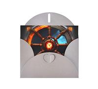 KFLDYOASCBVN Yin Yang Shield Elegant Pearl Paper Holiday Greeting Card For Christmas, Blessing Cardï¼ŒBirthday, Valentine'S Day, And More