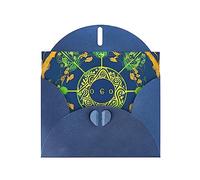 KFLDYOASCBVN Yin Yang Totem Elegant Pearl Paper Holiday Greeting Card For Christmas, Blessing Cardï¼ŒBirthday, Valentine'S Day, And More