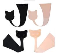 KFLY Womens C String Invisible Panty Cat Shaped Thong No Lined C Back Underwear Self Adhensive Seamless Knicker