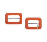 KFMON Colorful Fabric Covered Belt Buckle Kit, Inner 50/35/45MM Slide Buckles Replacement Clasp for Waist, Sewing/Crafting and Crafting