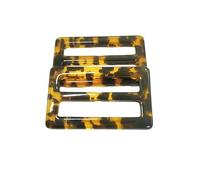 KFMON Inner4/5CM 5/10pcs Tortoiseshell Matte/Light Trench Coat Belt Buckle Clothes Corner Knot Buckle For Coat T-Shirt Silk Scarf Accessories
