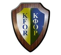 KFOR Kosovo Troop Crest Coat Of Arms/Wall Shield German Army Foreign Deployment Nato Kosovo Logo Peace # 14387