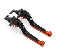 KFPNFHXGD Brake Clutch Lever Compatible with Triumph Speed, Triple, Tiger | Compatible with Triumph 800/XC 2015-2018 , TIGER 1050/Sport 2007-2016, THRUXTON 2004-2015(Orange,C)