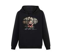 kfr Long Sleeve Hooded Sweatshirt All That Remains Cotton Blend Hoody L Black