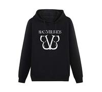 kfr Long Sleeve Hooded Sweatshirt Andcustom Black Veil Brides Cotton Blend Hoody XL