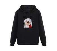 kfr Long Sleeve Hooded Sweatshirt Fashion Trixie & Katya Show Print Cool Casual Cotton Blend Hoody M Black