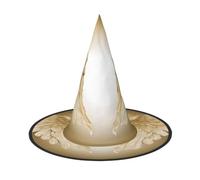 KFRXXZQB Angel Wing -Print Full Coverage Halloween Hat - Packable Witch Headwear For Festivals, Larp & Parties 1 PC