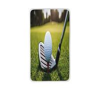 KFRXXZQB Golf Club -Print Coral Velvet Towel 16x28 Inch | Soft, Absorbent, Quick-Dry | For Home, Travel, Gym | Lightweight Bath & Beach Towel.