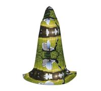 KFRXXZQB Golf Club -Print Youth Hooded Cape - Adjustable Printed Cloak For Halloween Events, School Theatre & Costumes M