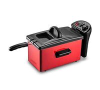 Kfry Semi-Pro Deep Fryer Stainless Steel Large Volume 3l Red Kitchencook
