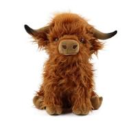 KFSCIP 1PCS Highland Cow Teddy,highland Cow Plush, Super Soft Plush Doll,very Cute,perfect to Display in The Living Room,study, Bedroom or as A Gift for Children.