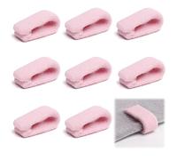KFSCIP 8Pcs Duvet Clips, Duvet Clips to Hold Comforter Inside, Non-Slip Duvet Cover Clips to Keep Duvet in Place, Quilt Clips for Blanket Bed Sheet Curtain Socks Mattress Covers(Pink)