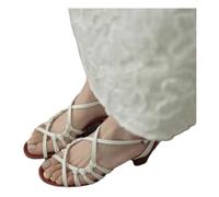 KFSHGY High Heel Shoes Exquisitely Woven Open-toe Strappy Platform Sandals, Perfect For Summer Women's