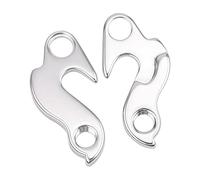 Kfwfuaee 1 Pair Bike Frame Gear Tail Hook Aluminium Adapter Bicycle Lugs Gear Tail Hook Bicycles Behind the Sinker Hanger Bicycle Rear Hanger