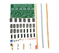 Kfwfuaee 6 Digit Electronic Clock Assembly Kit for Mint Workshops and Technical Laboratory Exercises. Digital Electronics Training Module