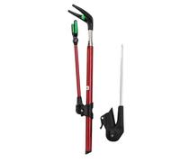 Kfwfuaee Adjustable Folding Pole Supports Frame Double Twelve Holder