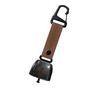 Kfwfuaee Camp Sound Accessory with Clip Strap Metal Tone Maker for Trail Walking Backpack Attachment and Tent Decor Trail Maker Camp Tone Backpack Clip Hiking Tent Loop Outdoor Sound Accessory
